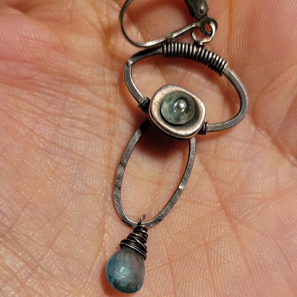 Handmade Boho Sterling Silver Earrings